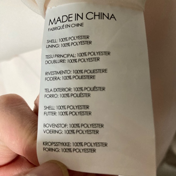 COPY - Club Monaco Larchye Dress - off white, blush pink - size 0 - Picture 6 of 11